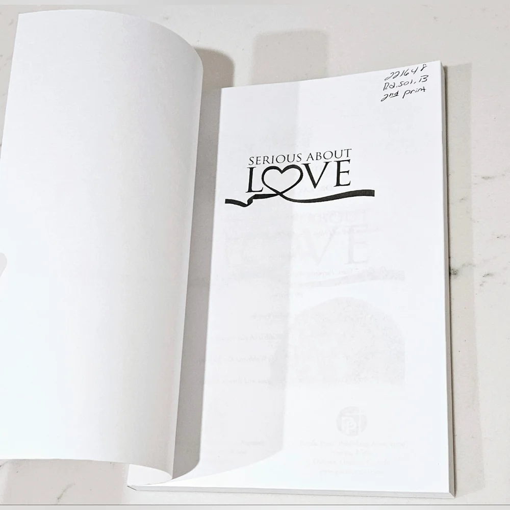 BOGO Serious About Love Straight Talk to Single Adults Paperback Book